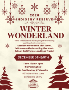 Indigeny Reserve Winter Wonderland 2026